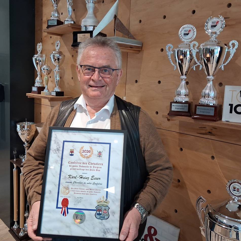 Karl-Heinz Esser: Erkelenz hat jetzt einen „Wurstritter“