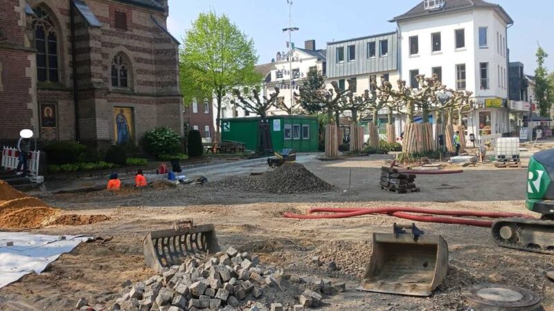 Schaurige Entdeckung in Mönchengladbach: Knochen bei Grabungen in Rheindahlen gefunden