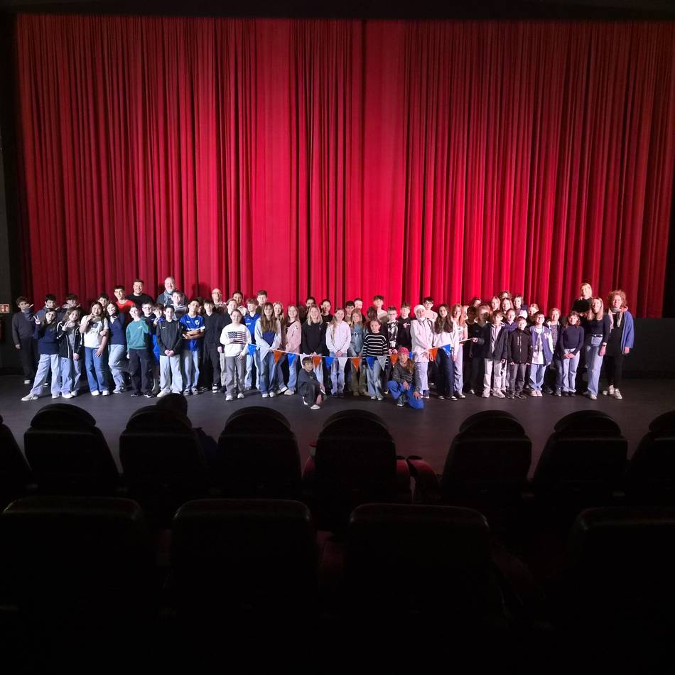 Realschule Erkelenz: Französischunterricht im Kinosessel