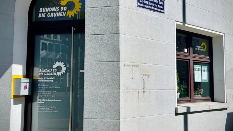 Staatsschutz ermittelt: Rechtsradikale Drohung gegen Duisburger Grüne – auch Jüdische Gemeinde betroffen