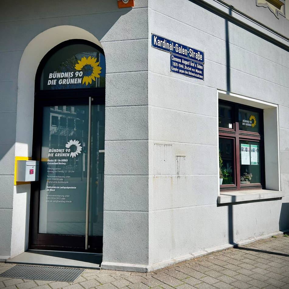 Staatsschutz ermittelt: Rechtsradikale Drohung gegen Duisburger Grüne – auch Jüdische Gemeinde betroffen