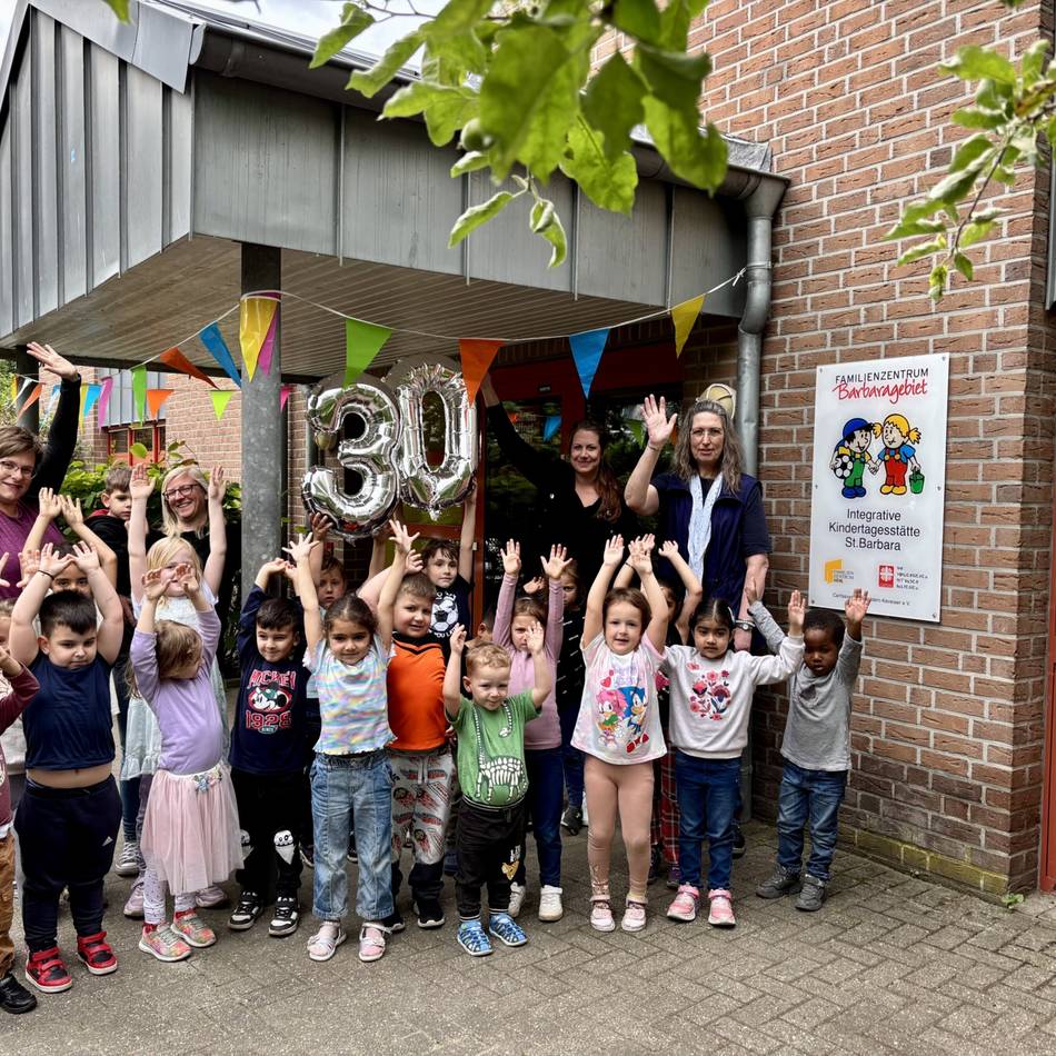 Begegnungsorte in Geldern: Doppeltes Jubiläumfest im Barbaraviertel