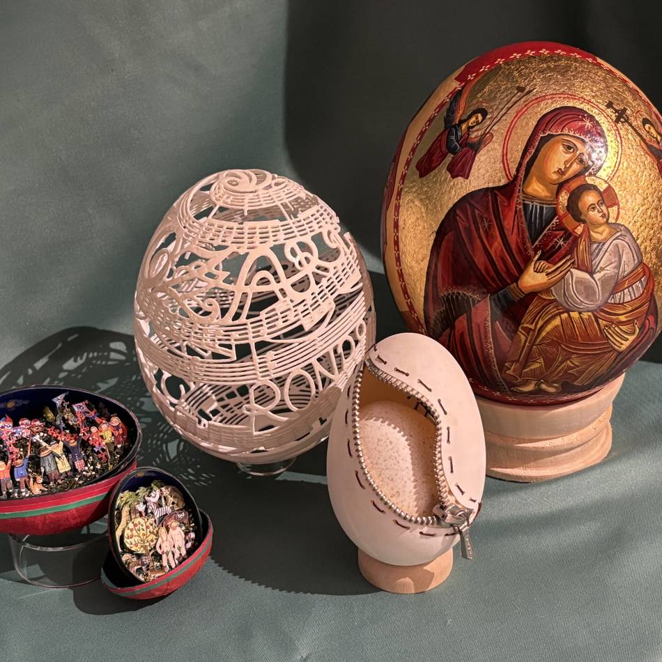 Im Issumer His-Törchen: Ei-Ausstellung ist Ostern geöffnet