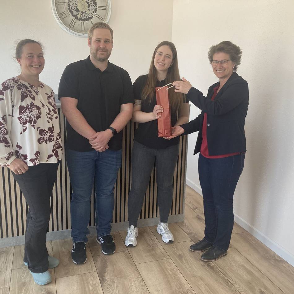 Antritts-Besuch der Bürgermeisterin: Neue Praxis für Physiotherapie in Nieukerk eröffnet