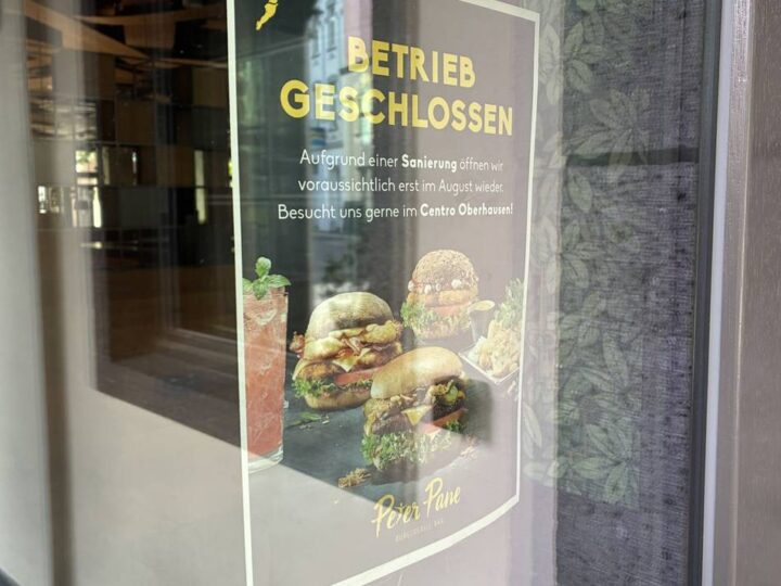 Gastronomie in Krefeld: Burgerkette Peter Pane schließt für mehrere Monate