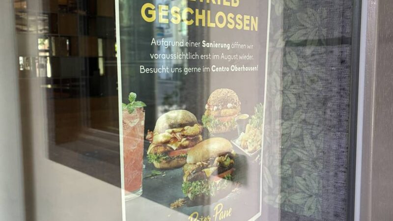 Gastronomie in Krefeld: Burgerkette Peter Pane schließt für mehrere Monate