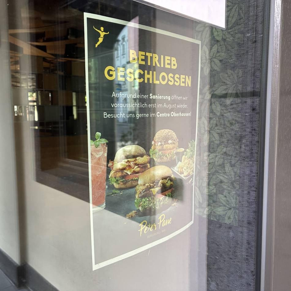 Gastronomie in Krefeld: Burgerkette Peter Pane schließt für mehrere Monate