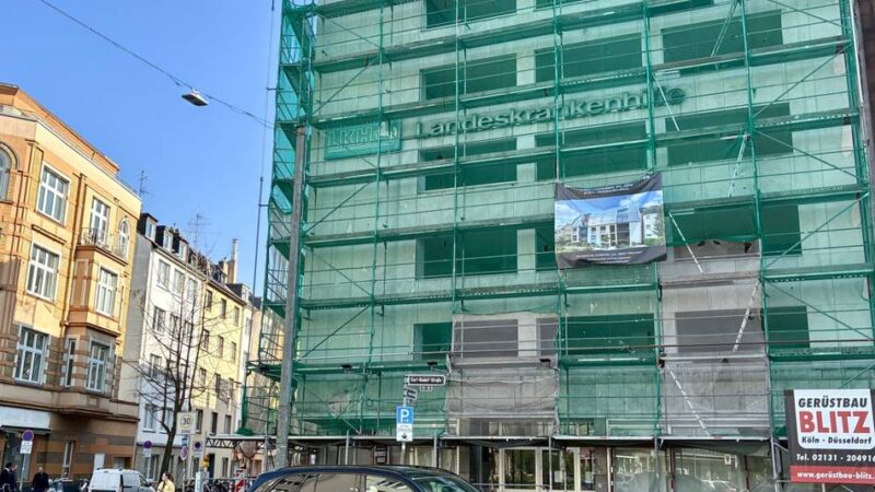 In der Düsseldorfer Innenstadt: Doch ein paar Wohnungen in neuem City-Projekt
