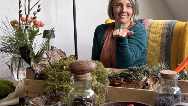 Natur für Pflegebedürftige in Kleve: Alltagshelferin ermöglicht Waldbaden im Wohnzimmer