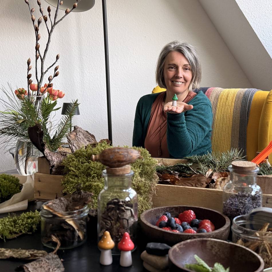 Natur für Pflegebedürftige in Kleve: Alltagshelferin ermöglicht Waldbaden im Wohnzimmer