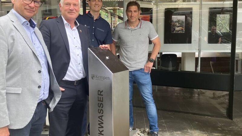 Politik in Kempen: Caniceus begrüßt Grünen-Anfrage zu essbarer Stadt und Wasserspendern