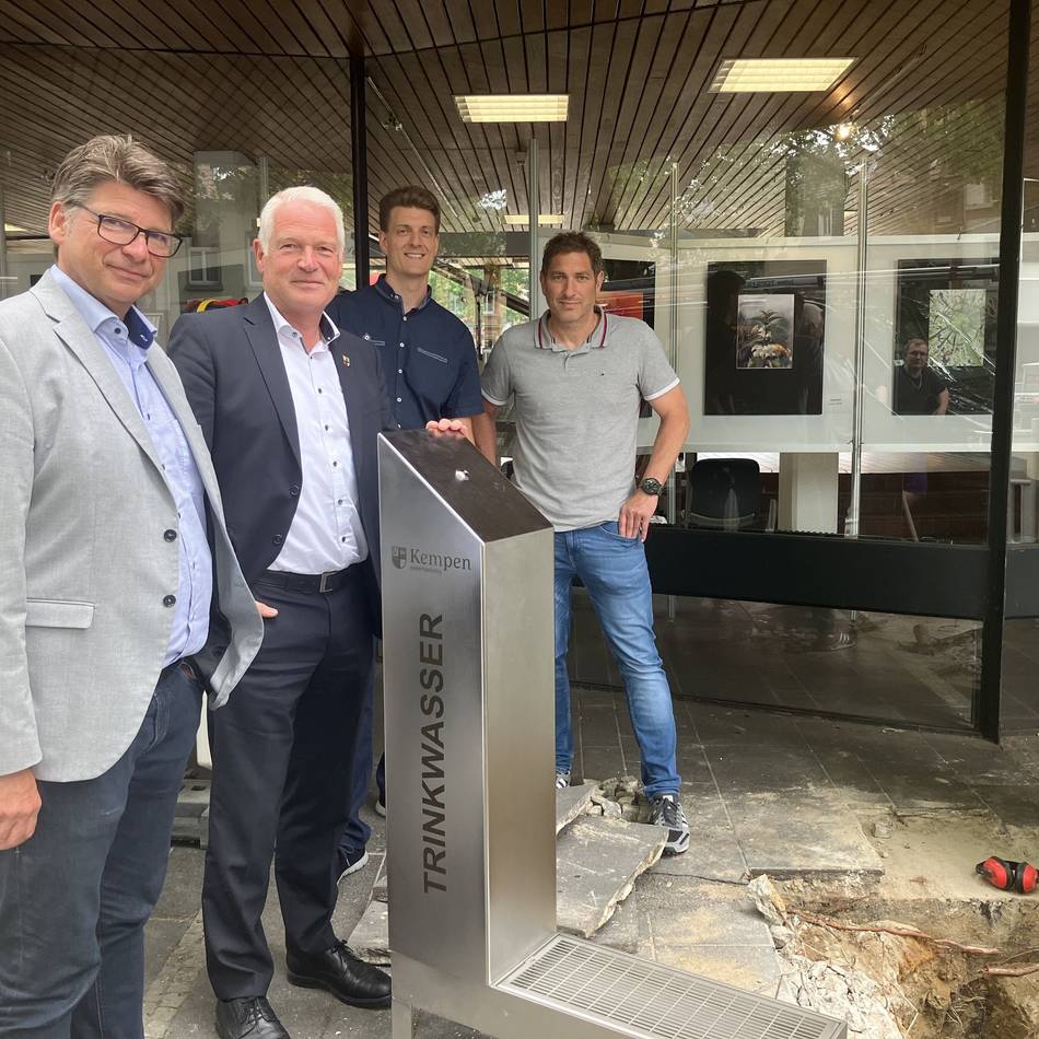 Politik in Kempen: Caniceus begrüßt Grünen-Anfrage zu essbarer Stadt und Wasserspendern