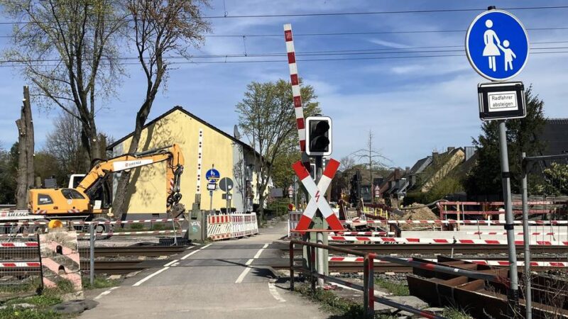 April wird eng: Sperrungen an Bahnstrecke und Straßen treffen Dinslaken