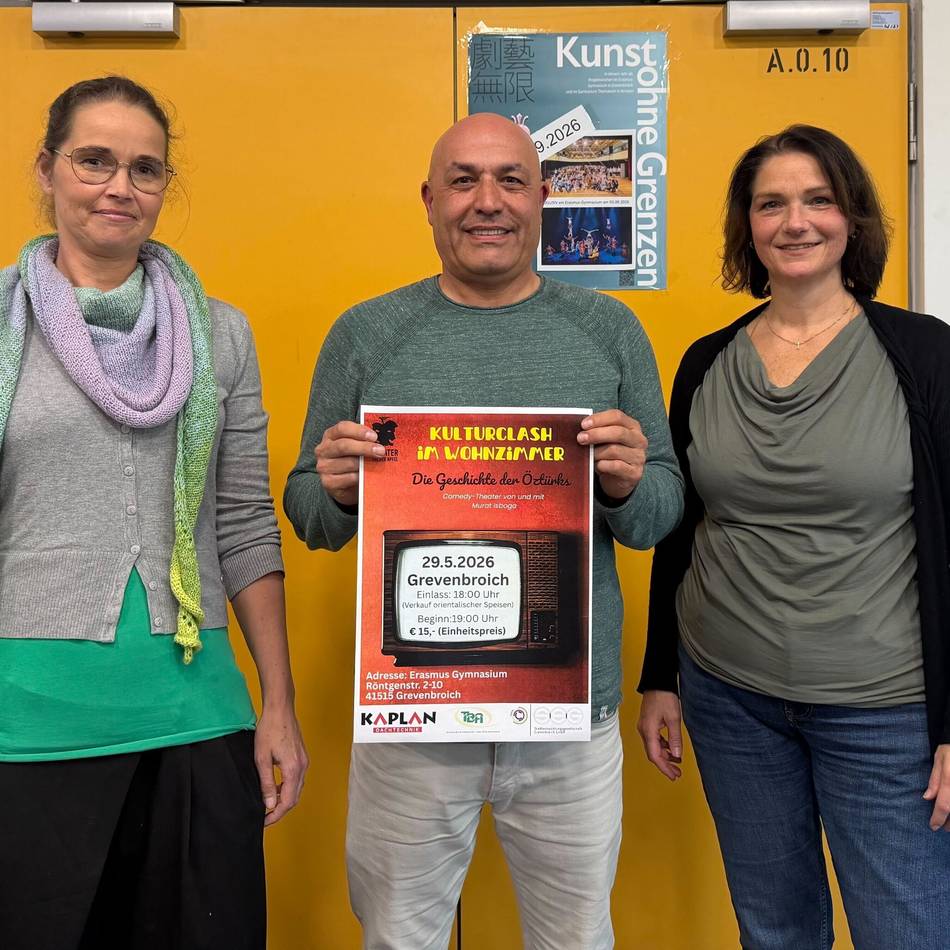 Vielfalt in Grevenbroich: Bühne frei für den „Kulturclash“ – Comedy-Theater am Erasmus