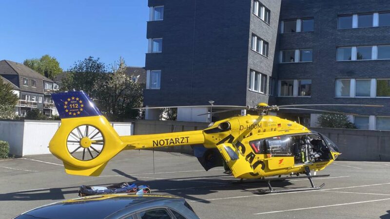 Nach Unfall in Radevormwald: Verletztes Kind ist außer Lebensgefahr