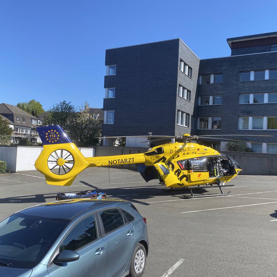 Unfall in Radevormwald: Sechsjähriges Kind erleidet schwere Kopfverletzungen