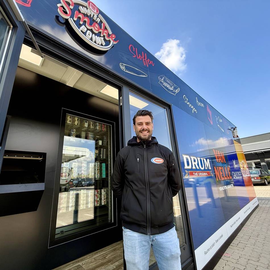 Für niederländischen Ansturm: Erstes vollautomatisiertes Geschäft für Zigaretten in Kleve