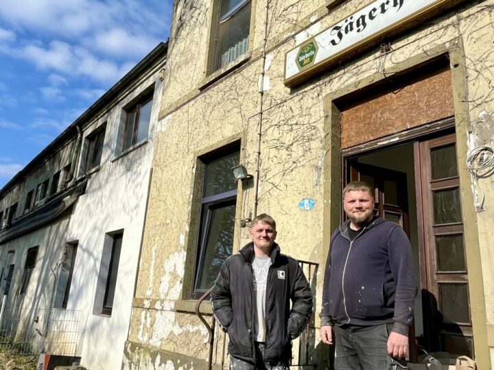 Baustelle im früheren Traditionslokal: Der alte Gocher Jägerhof wird umgebaut