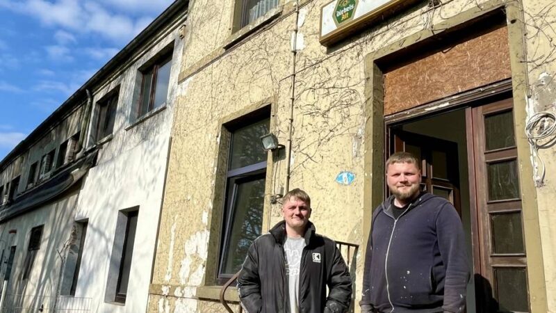 Baustelle im früheren Traditionslokal: Der alte Gocher Jägerhof wird umgebaut