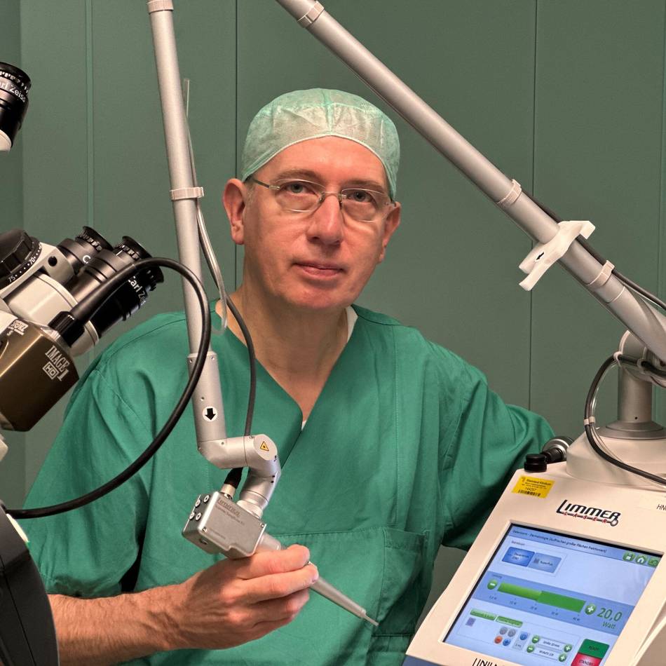 Tumorchirurgie in Neuss: Hochleistungslaser ist am Lukaskrankenhaus im Einsatz