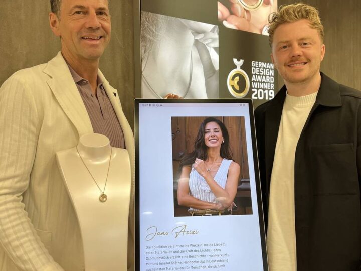 Kooperation mit Prominenter: Gocher Goldschmied designt Schmuckserie für TV-Moderatorin