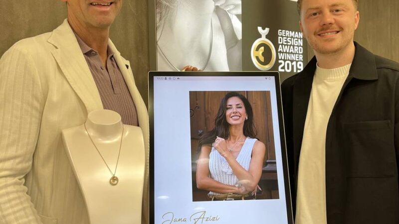 Kooperation mit Prominenter: Gocher Goldschmied designt Schmuckserie für TV-Moderatorin