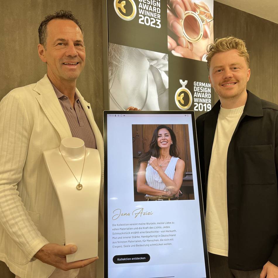 Kooperation mit Prominenter: Gocher Goldschmied designt Schmuckserie für TV-Moderatorin