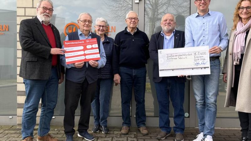 Erkelenzer Vereine zeigen Engagement: 5600 Euro für die Erkelenzer Tafel