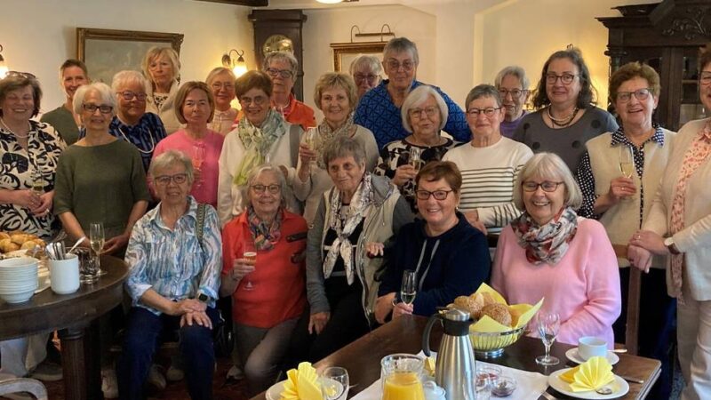 Feier mit gemeinsamem Frühstück: 60 Jahre Frauen-Turngruppe beim SV Union Wetten