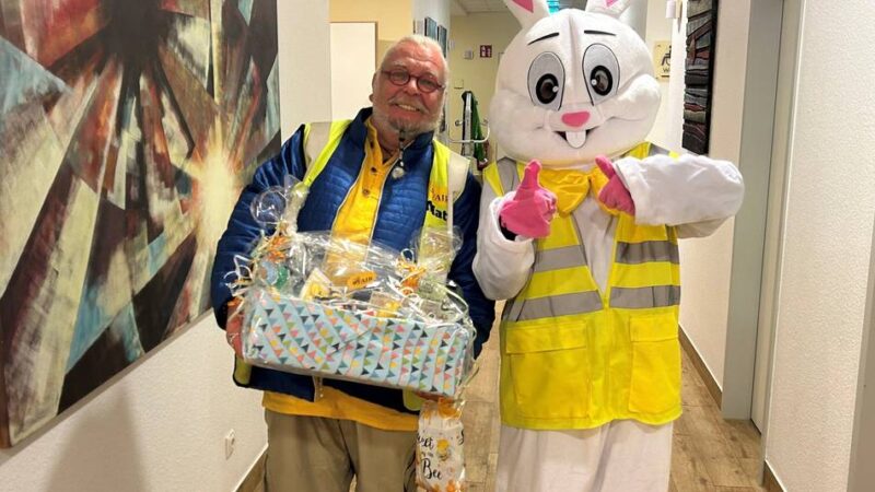 Beefair zu Besuch im Hospiz Erkelenz: „Wir kriegen viel mehr zurück, als wir geben können“