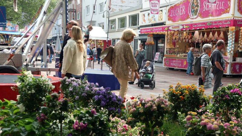 Am ersten Mai-Wochenende in Leverkusen: Frühlingsfest bringt Sperrungen und verkaufsoffenen Sonntag