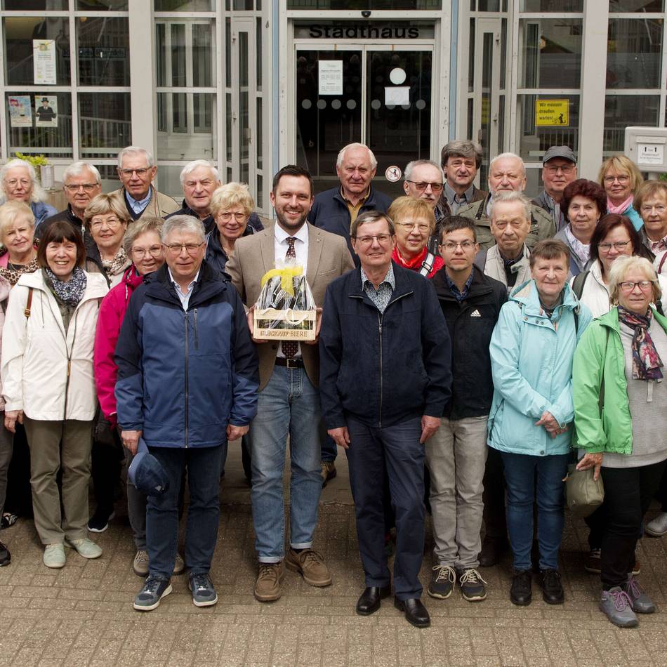 Zu Gast in Rheinberg: Besuch aus der Partnerstadt Hohenstein-Ernstthal