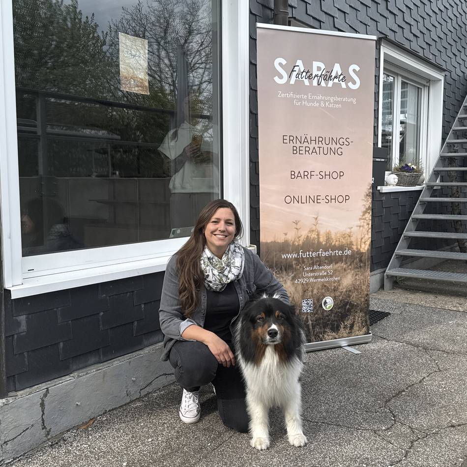 Besonderer Einzelhandel in Wermelskirchen: „Saras Futterfährte“ eröffnet in Tente