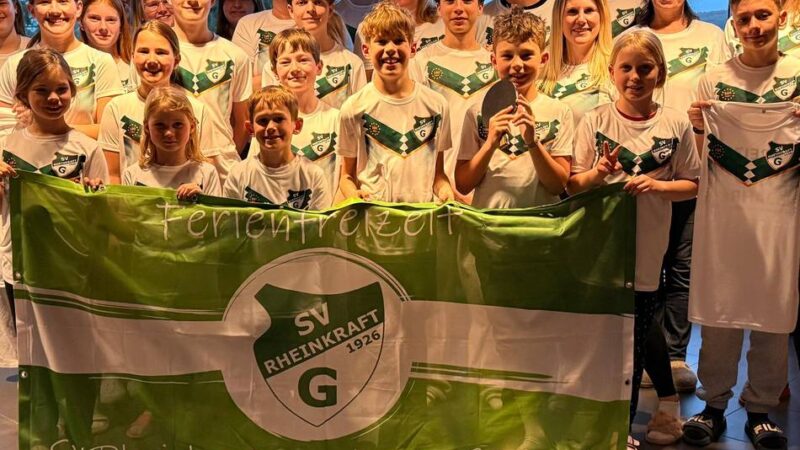 Für acht Tage in die Eifel: Die 60. Ferienfreizeit von SV Rheinkraft Ginderich sorgte für Spaß und Abenteuer