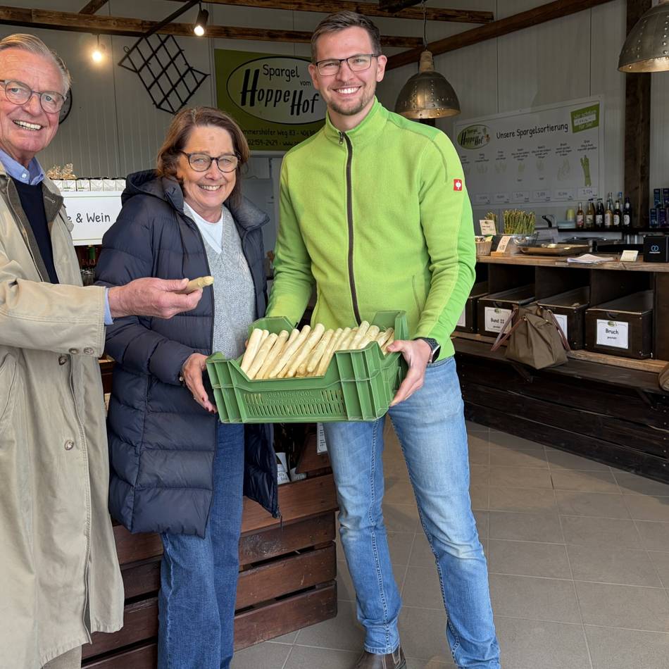 Regionale Produkte aus Meerbusch: Das Warten auf den Spargel hat ein Ende