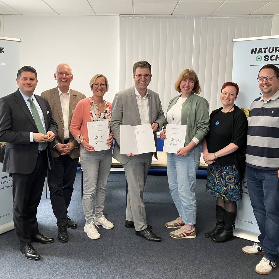 Nettetaler Grundschulen werden Naturparkschulen: Natur muss live erlebt werden, nicht digital