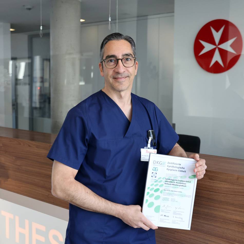 Krankenhaus in Mönchengladbach: Gynäkologie im Bethesda von Institut zertifiziert