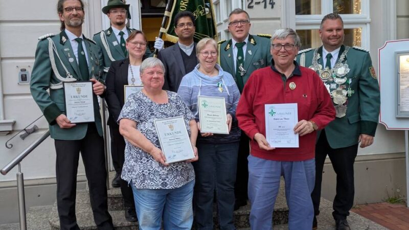 Jahreshauptversammlung der Rheinberger Bruderschaft: Sebastianer freuen sich über 17 neue Mitglieder