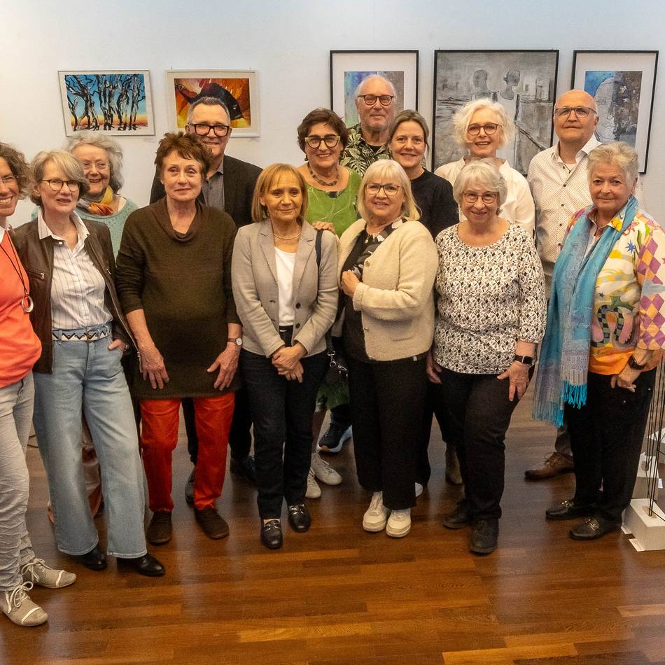 Ausstellung im Rathaus Büttgen eröffnet: „Diese Bilder haben eine ganz eigene Magie“