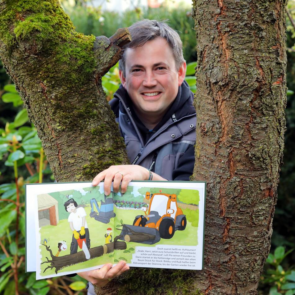 Florians Gartenwelt in Xanten: Youtuber Flo veröffentlicht Kinderbuch