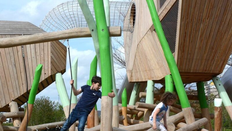 Drei Anlagen, drei Tester – und ein klarer Favorit: Die Neusser Laga-Spielplätze im großen Kindertest