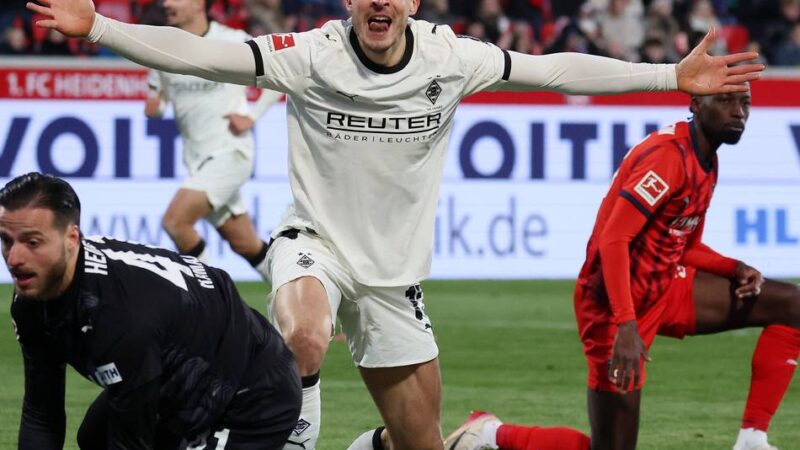Gegen Heidenheim: Bis zu 58 Minuten und 28 Sekunden für Borussias wichtigen Heimsieg