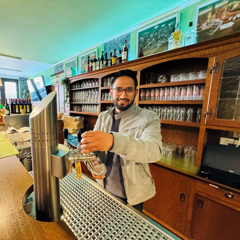 Indisches Restaurant mit Kneipen-Flair in Neuss: „Ich liebe die deutsche Kultur“
