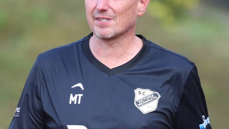 Nach enttäuschenden Landesliga-Ergebnissen: Mennrath entbindet Trainer Marc Trostel von seinen Aufgaben