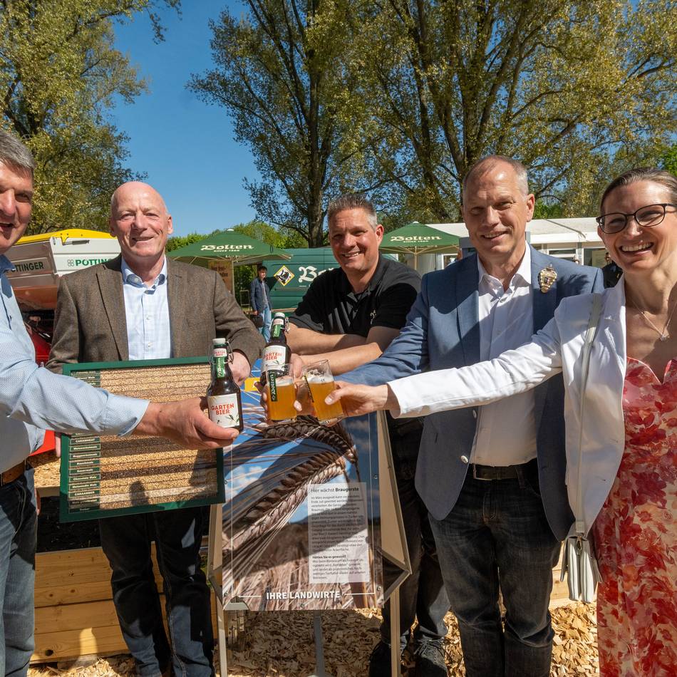 Bolten-Spezialität zur Laga in Neuss: Ein Gartenbier mit kräftiger Blume zur Gartenschau