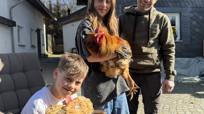 Neuer Vorsitzender des Hückeswagener Zuchtvereins: Geflügelzucht ist Spaß und Verantwortung für die ganze Familie