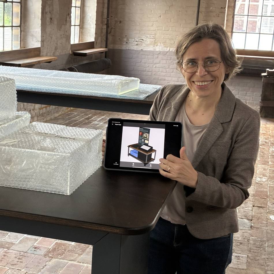 Feilenfabrik Ehlis an der Stadtgrenze Wermelskirchen / Remscheid: Endspurt in der Feilenfabrik – Ausstellung öffnet am 9. Mai