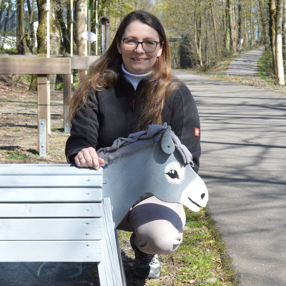 Osterweg in Wermelskirchen: „Wer nicht lesen möchte, kann auch hören“