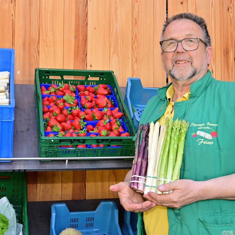 Neues Trendgemüse in Dormagen: „Purpur-Spargel ist der nächste Stern am Horizont“