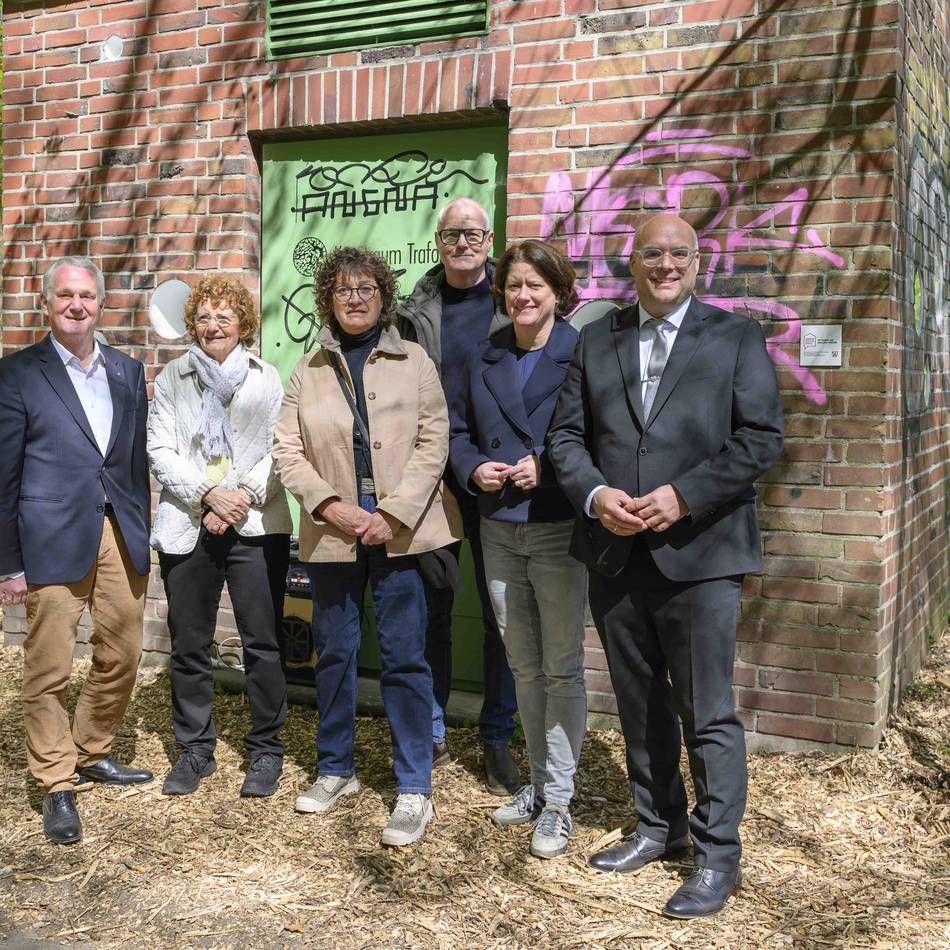 Erste Ausstellung in Kaarster Trafohaus: Ein Museum, das man nicht betreten kann